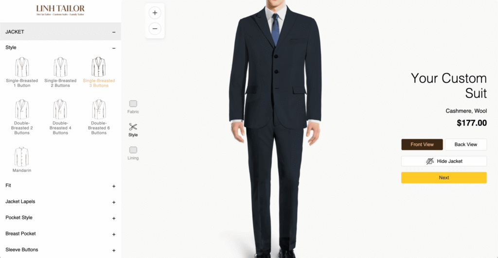 Linh Tailor Custom Suits