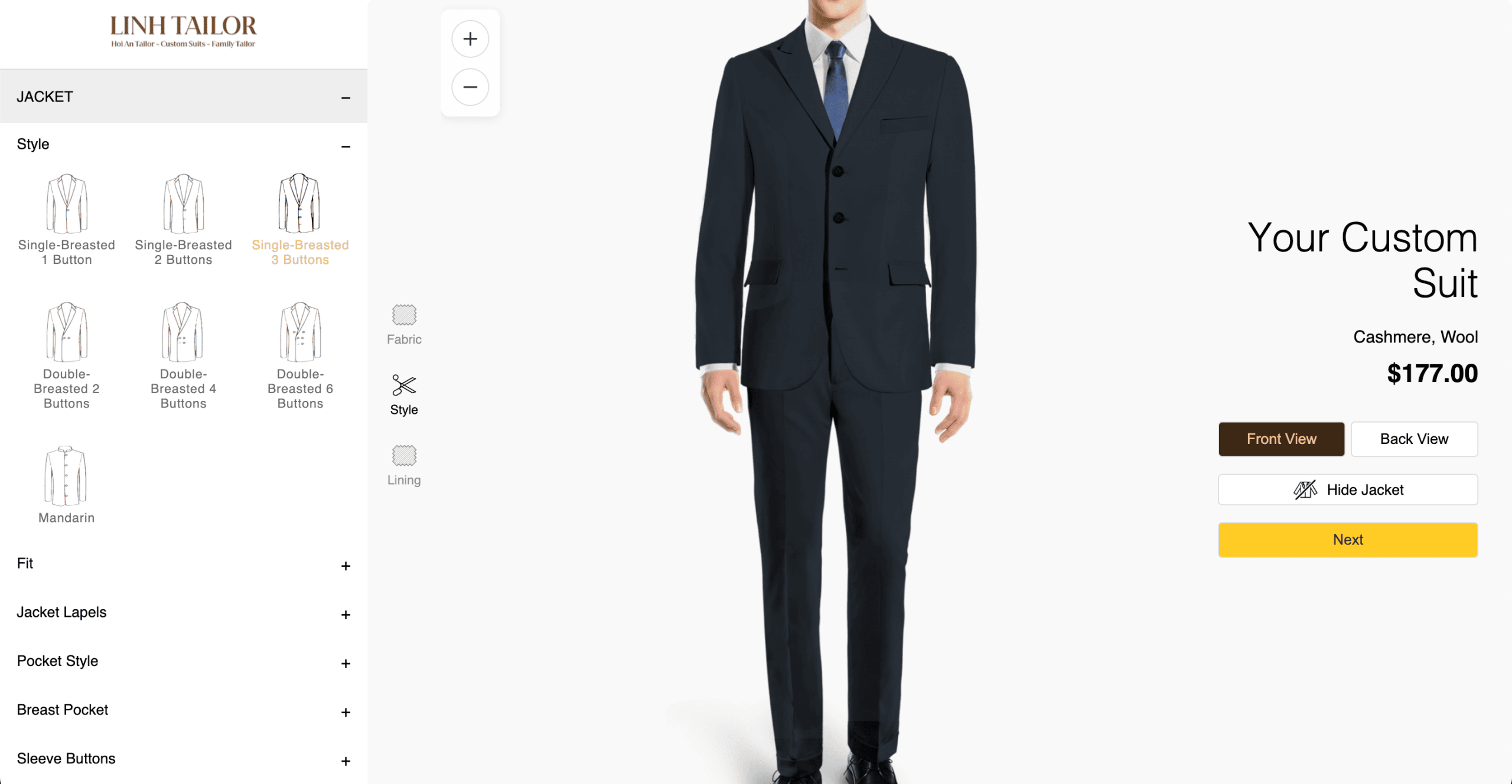 Linh Tailor Custom Suits